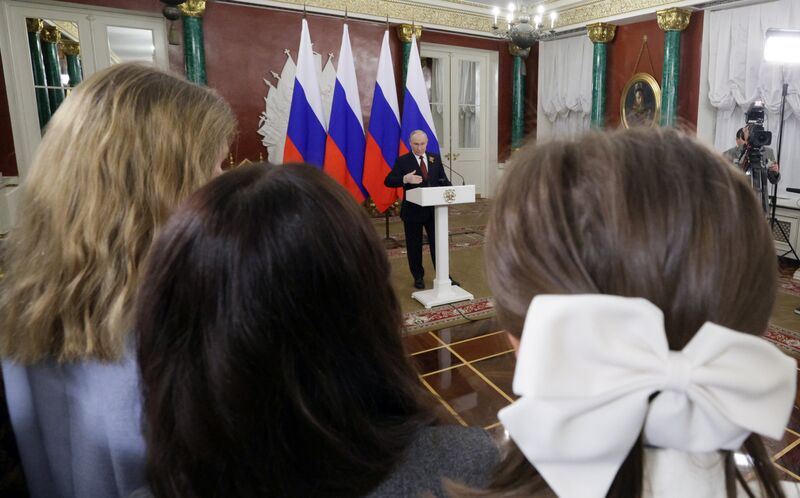 Пресс-конференция президента Владимира Путина