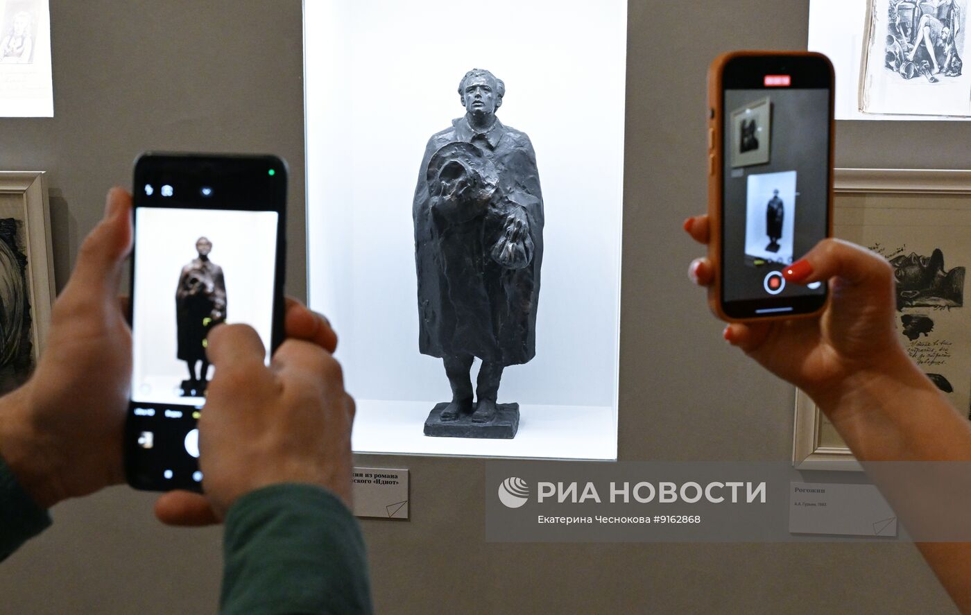 Репетиция спектакля "Идиот" в театре имени А.С. Пушкина в Москве