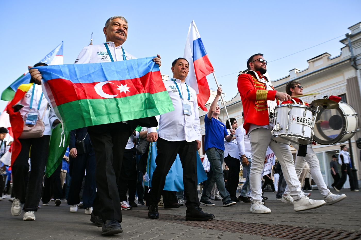 КАЗАНЬФОРУМ 2026. Шествие участников Международного кубка шеф-поваров 