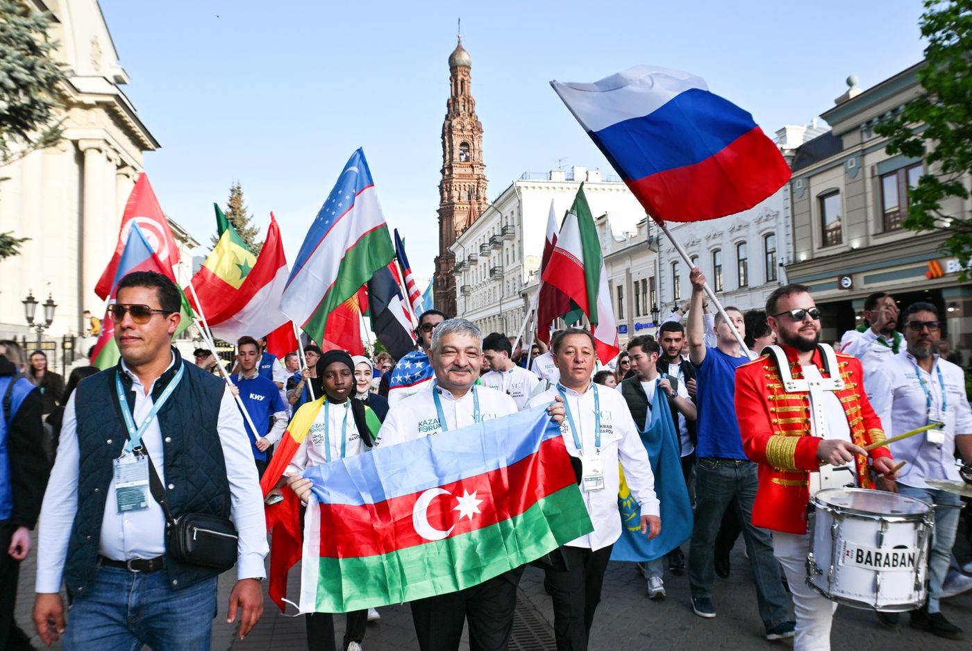 КАЗАНЬФОРУМ 2026. Шествие участников Международного кубка шеф-поваров 
