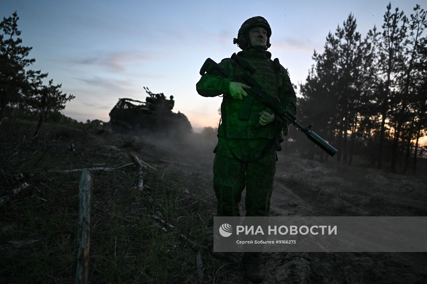 Пункт воздушного наблюдения группировки войск "Запад" на Краснолиманском направлении СВО