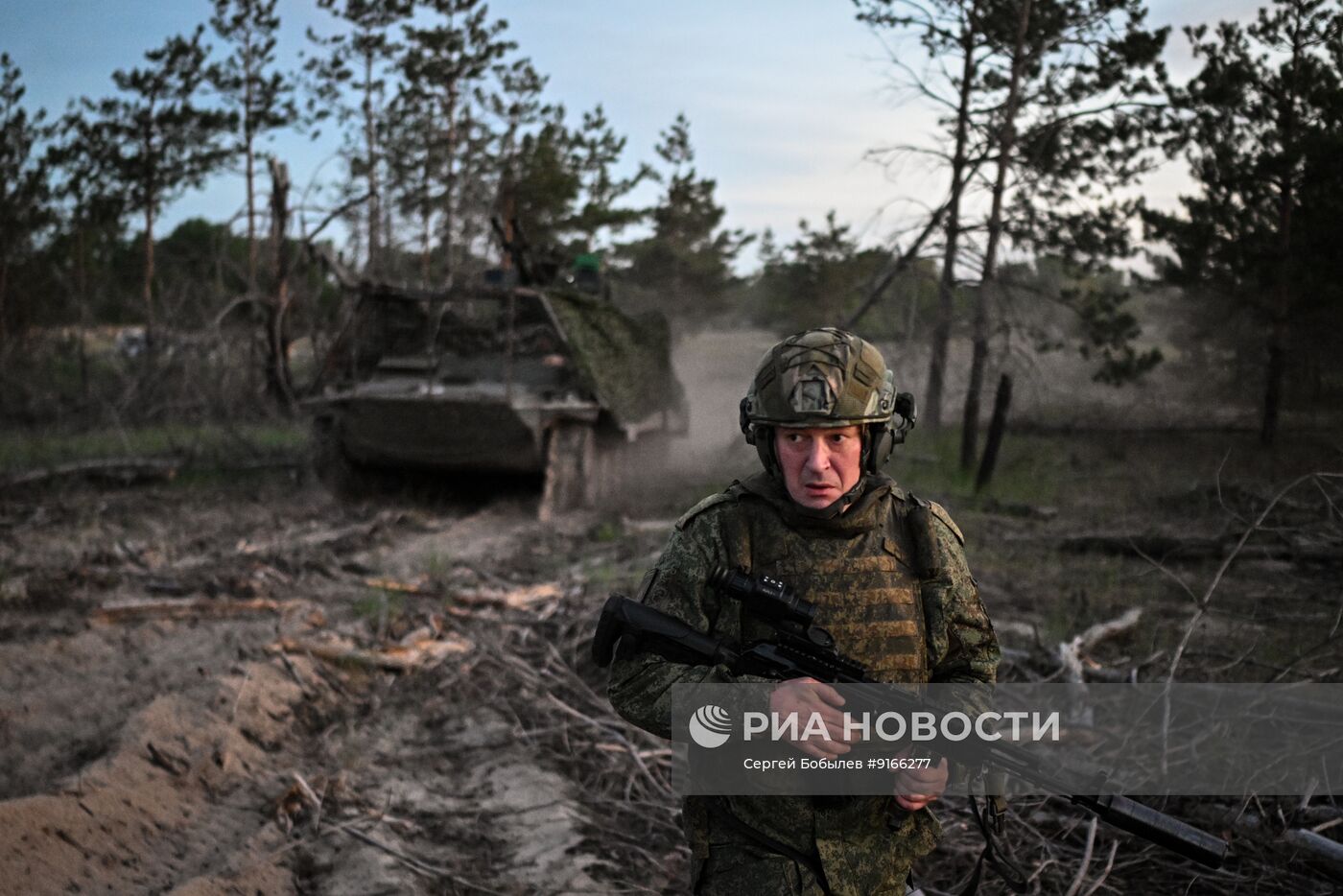 Пункт воздушного наблюдения группировки войск "Запад" на Краснолиманском направлении СВО