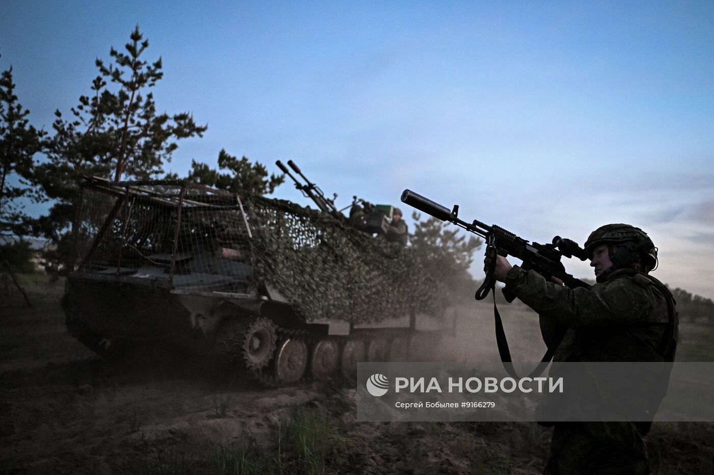 Пункт воздушного наблюдения группировки войск "Запад" на Краснолиманском направлении СВО