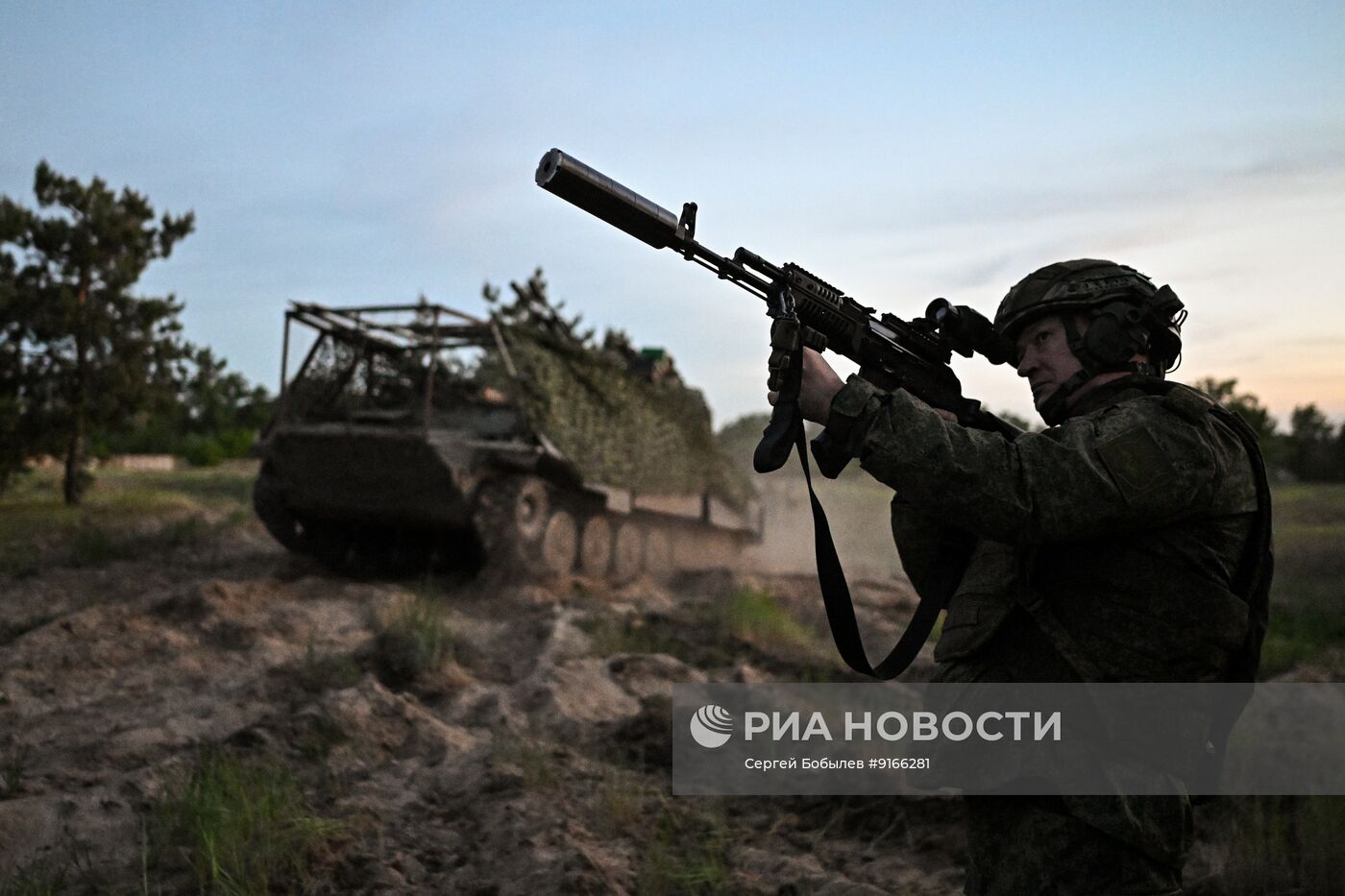 Пункт воздушного наблюдения группировки войск "Запад" на Краснолиманском направлении СВО