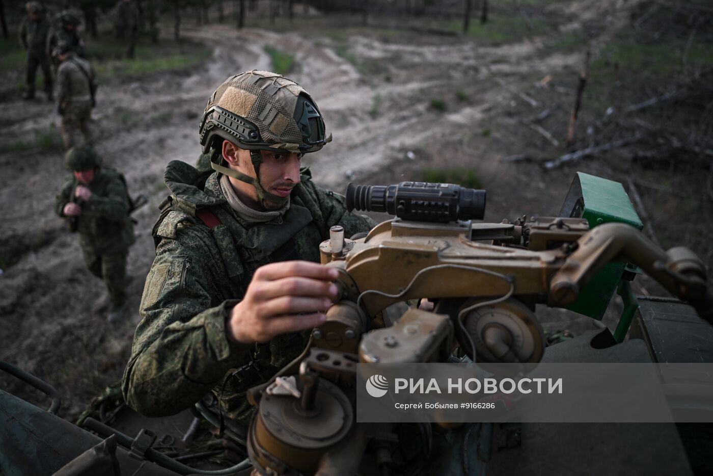 Пункт воздушного наблюдения группировки войск "Запад" на Краснолиманском направлении СВО