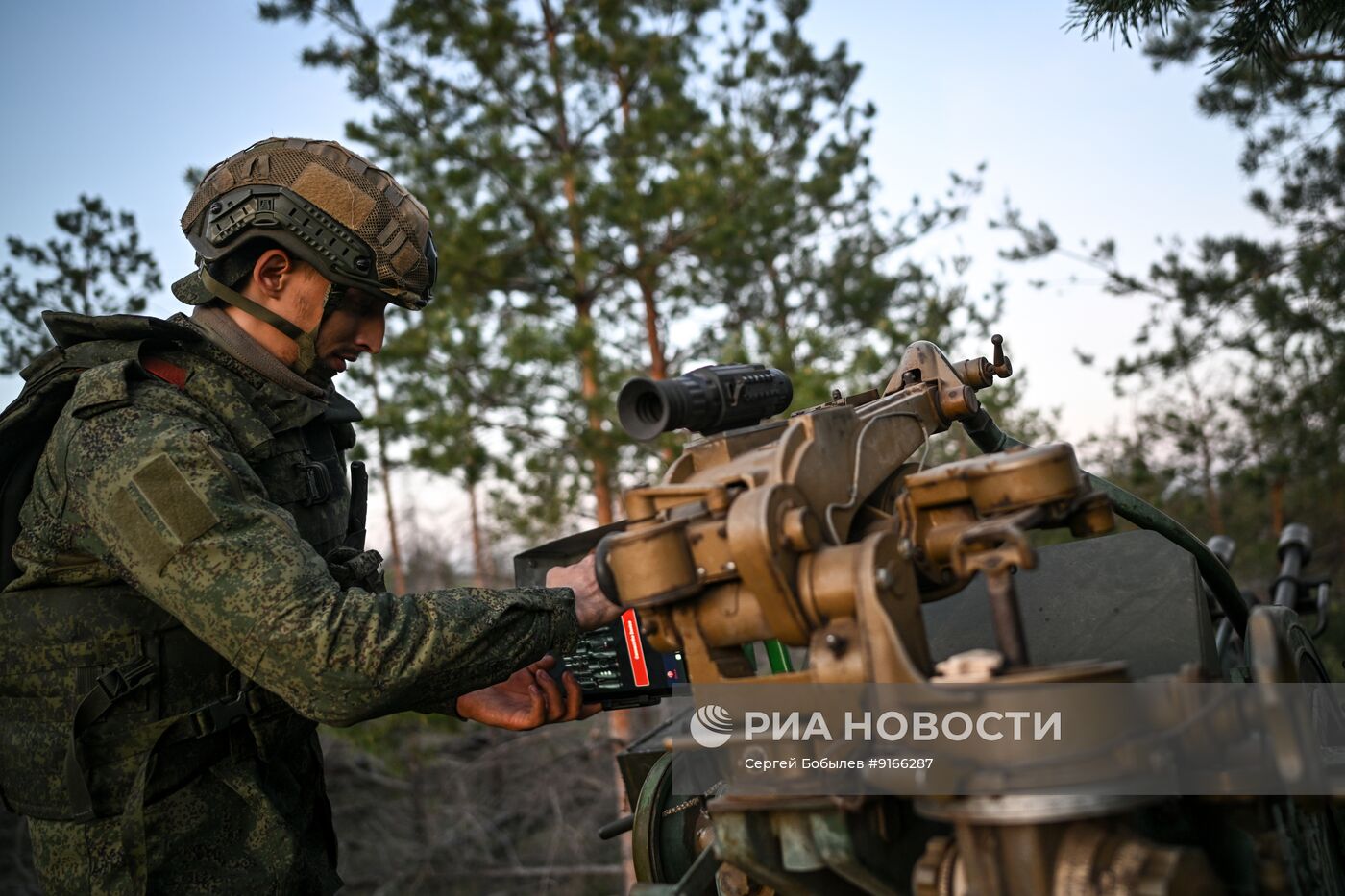 Пункт воздушного наблюдения группировки войск "Запад" на Краснолиманском направлении СВО
