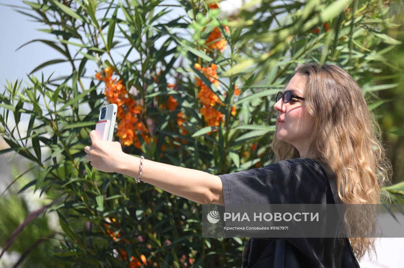Жаркая погода в Москве