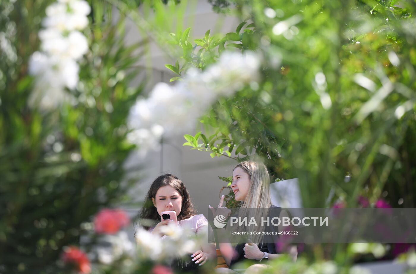 Жаркая погода в Москве