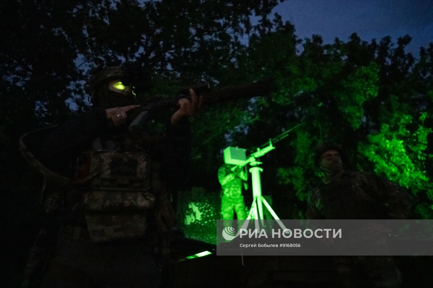 Пункт воздушного наблюдения отряда "Русь" в зоне СВО