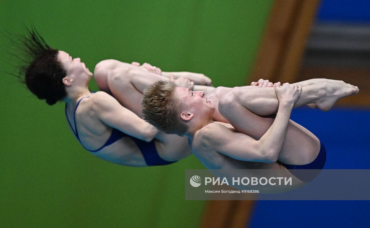 Прыжки в воду. Чемпионат России. Микст. Вышка 10 метров