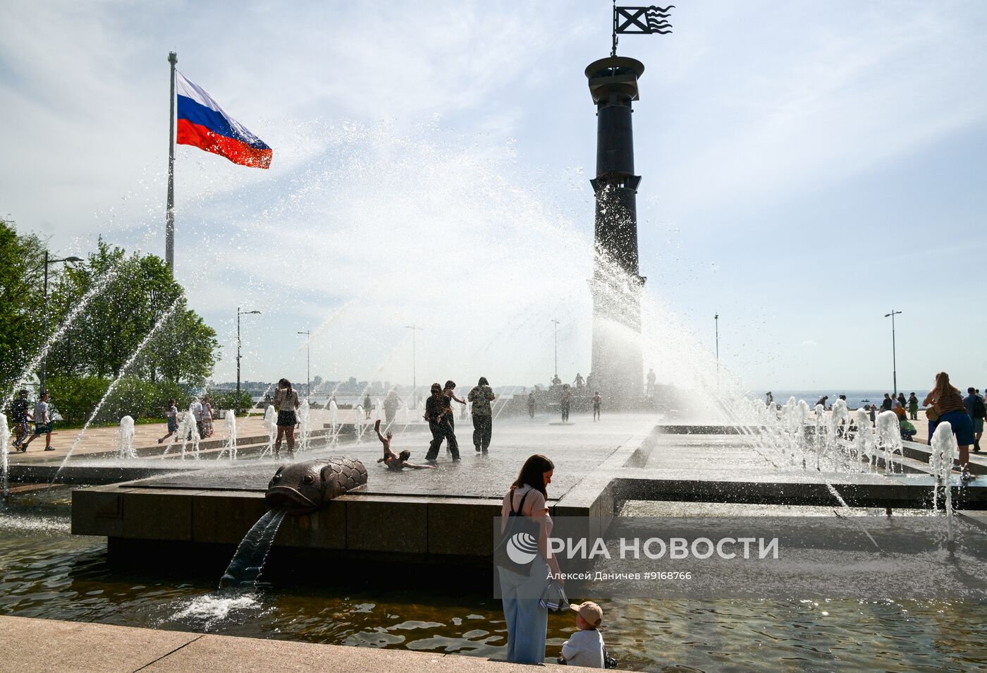 Жара в Санкт-Петербурге