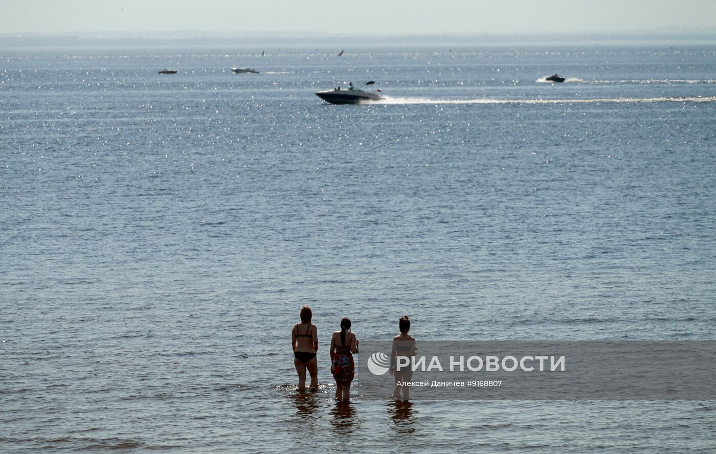 Жара в Санкт-Петербурге