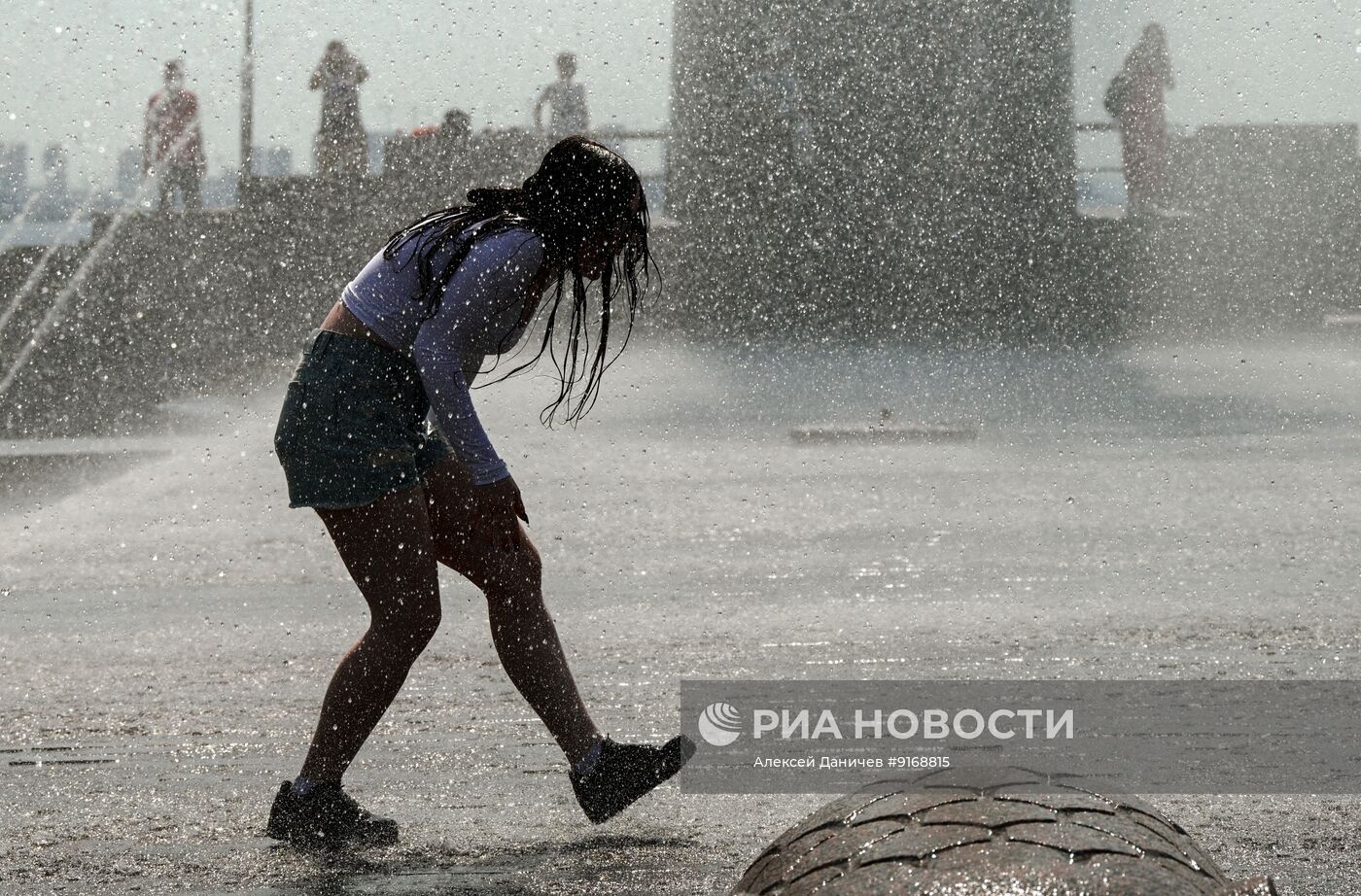 Жара в Санкт-Петербурге