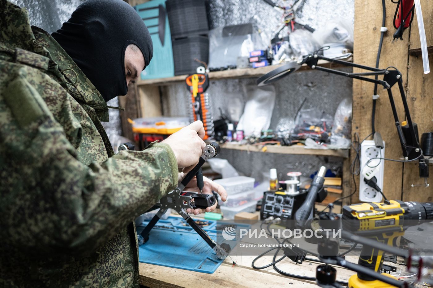 Боевая работа отряда БПЛА "Контора" на Купянском участке СВО