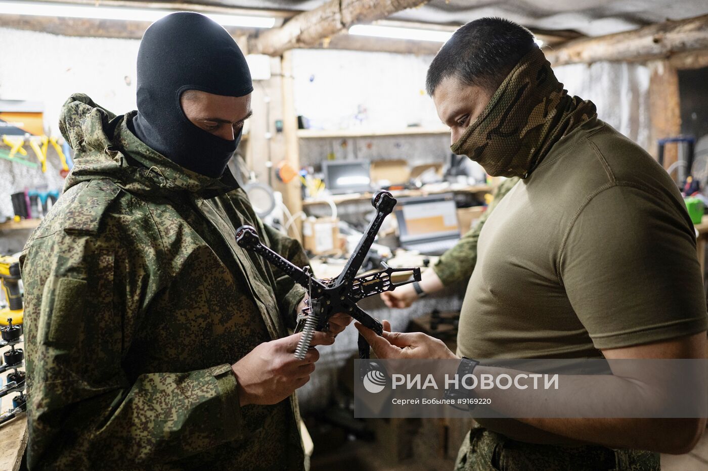 Боевая работа отряда БПЛА "Контора" на Купянском участке СВО