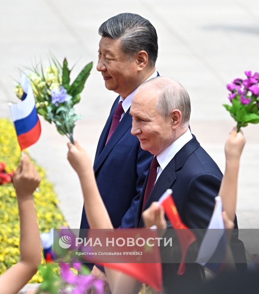 Официальный визит президента РФ Владимира Путина в Пекин