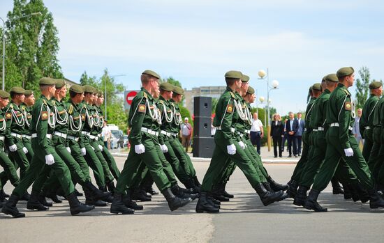 Памятный знак "Рубеж Сталинградской доблести" открыли в Камышине