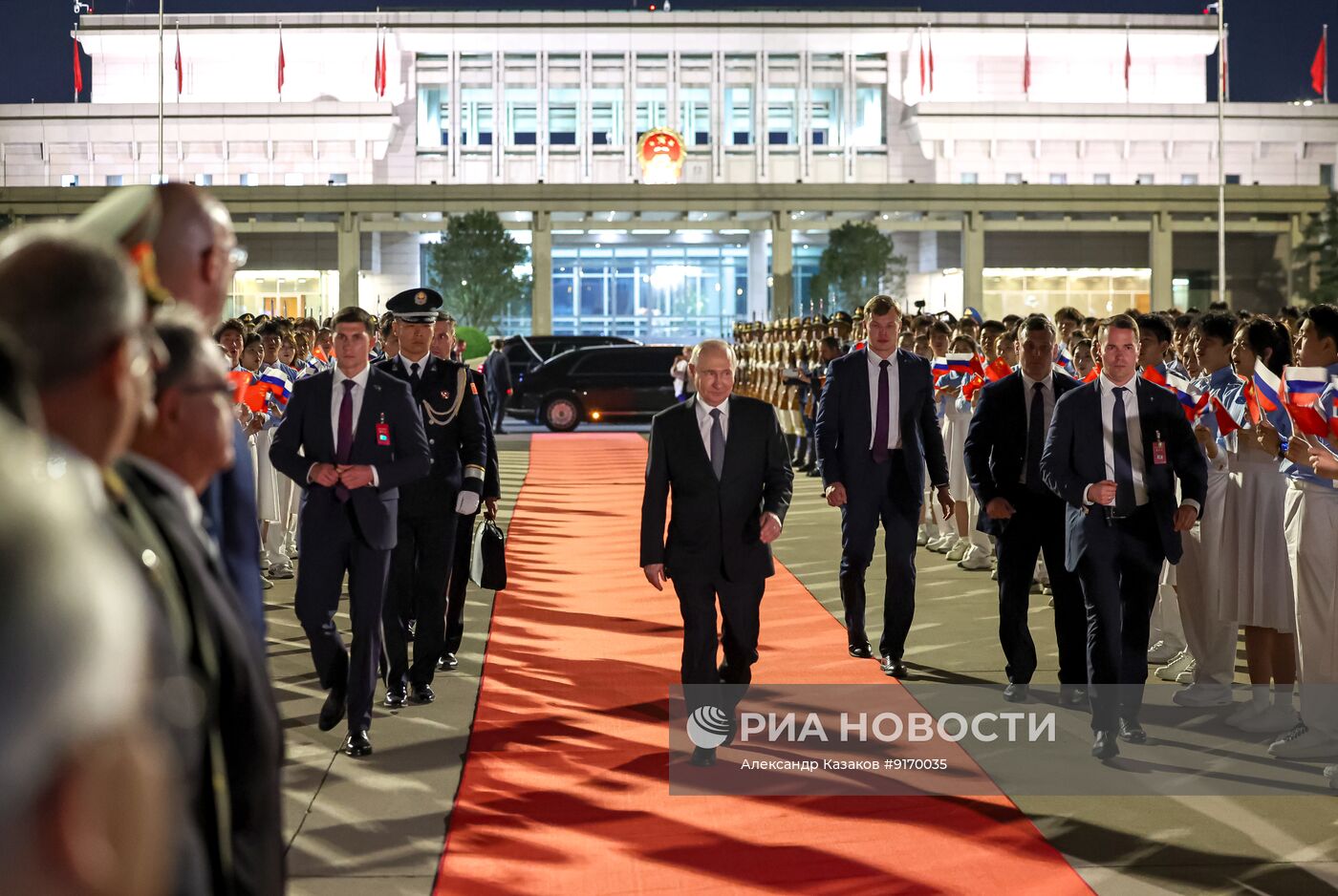 Официальный визит президента РФ Владимира Путина в Пекин