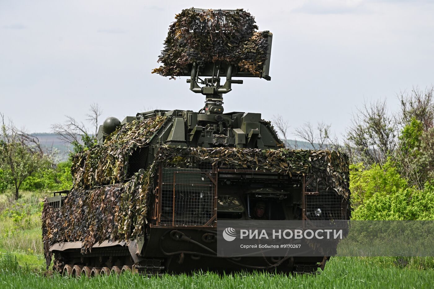 Боевое дежурство расчета "Тор-М2" группировки войск "Запад" на Купянском участке СВО