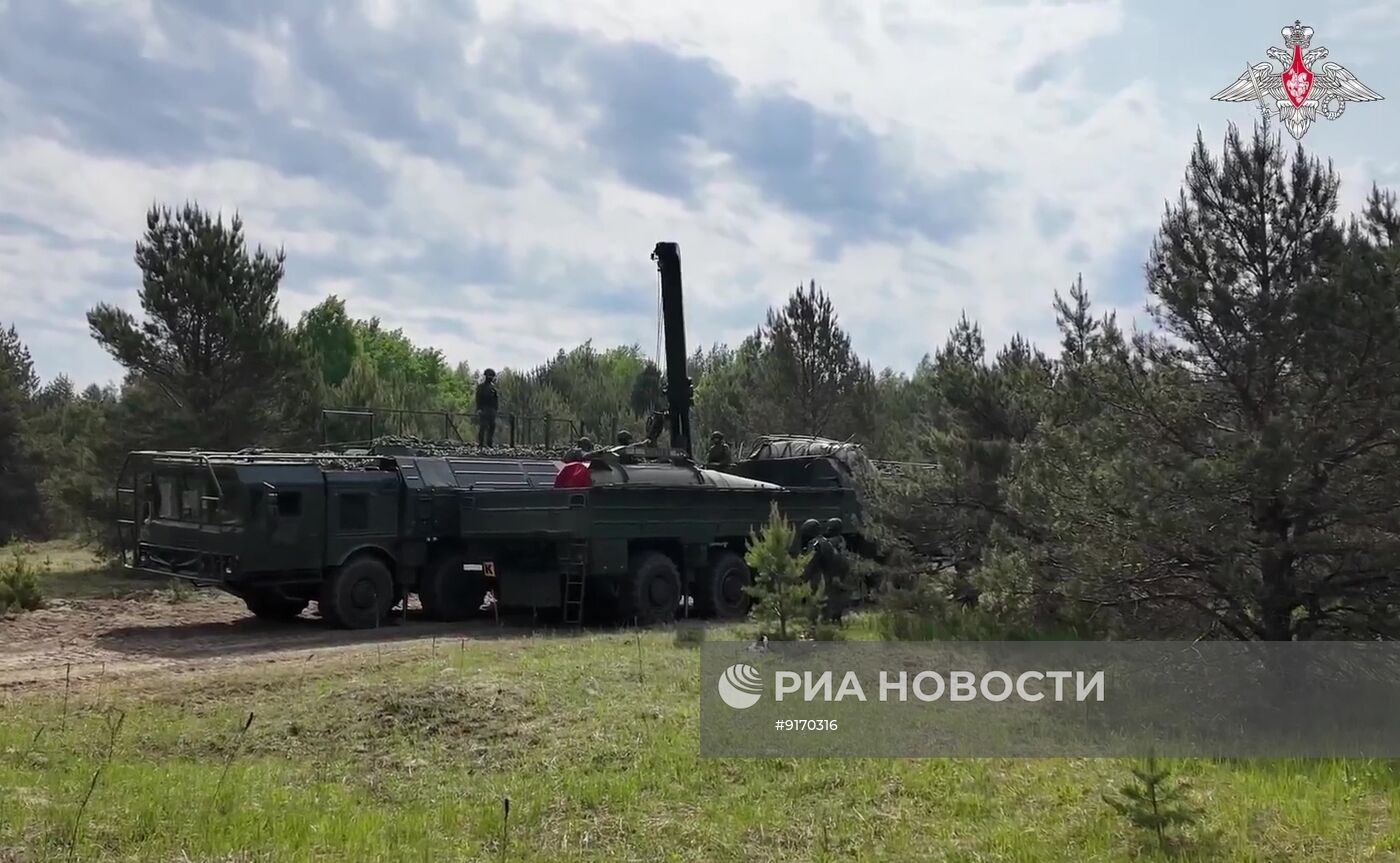 Учения ВС РФ по подготовке и применению ядерных сил