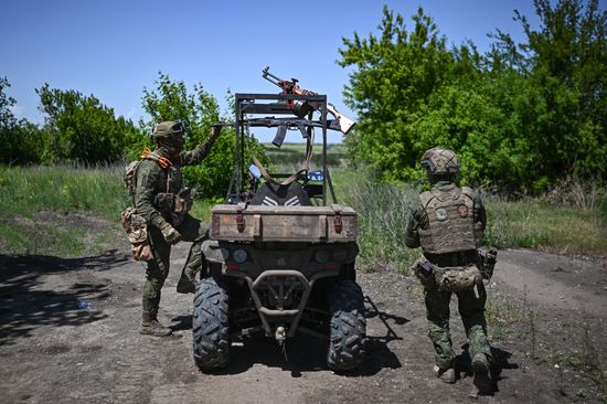 Морские пехотинцы группировки войск "Восток" на направлении Гуляйполе в зоне СВО