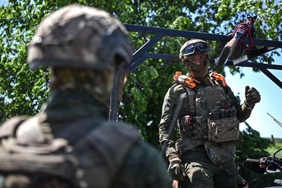 Морские пехотинцы группировки войск "Восток" на направлении Гуляйполе в зоне СВО