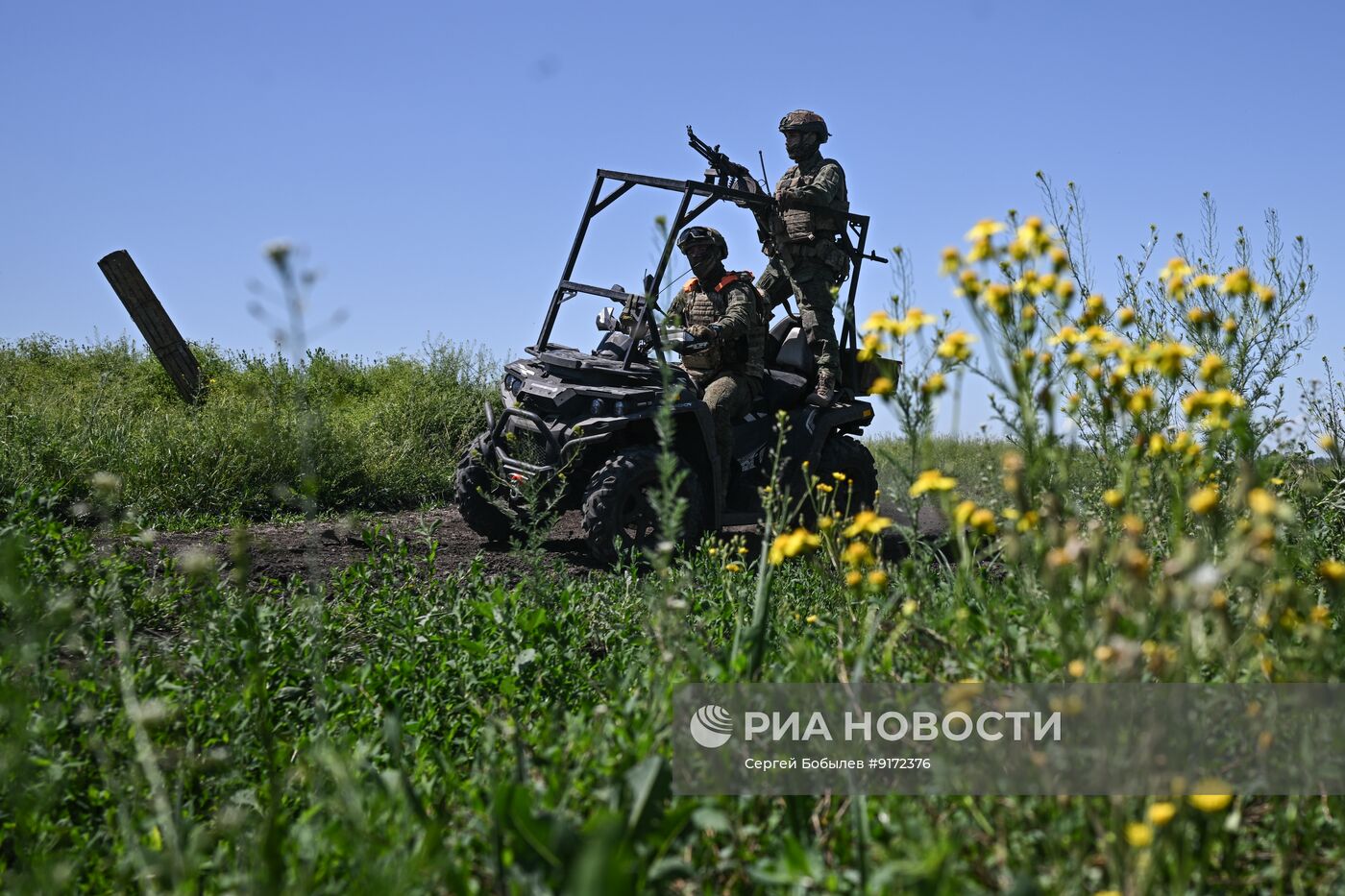 Морские пехотинцы группировки войск "Восток" на направлении Гуляйполе в зоне СВО