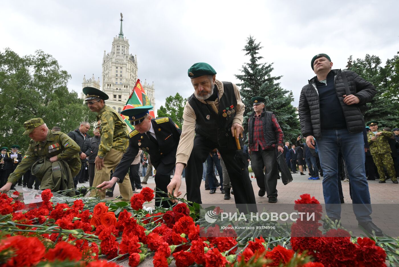 Празднование Дня пограничника в России 