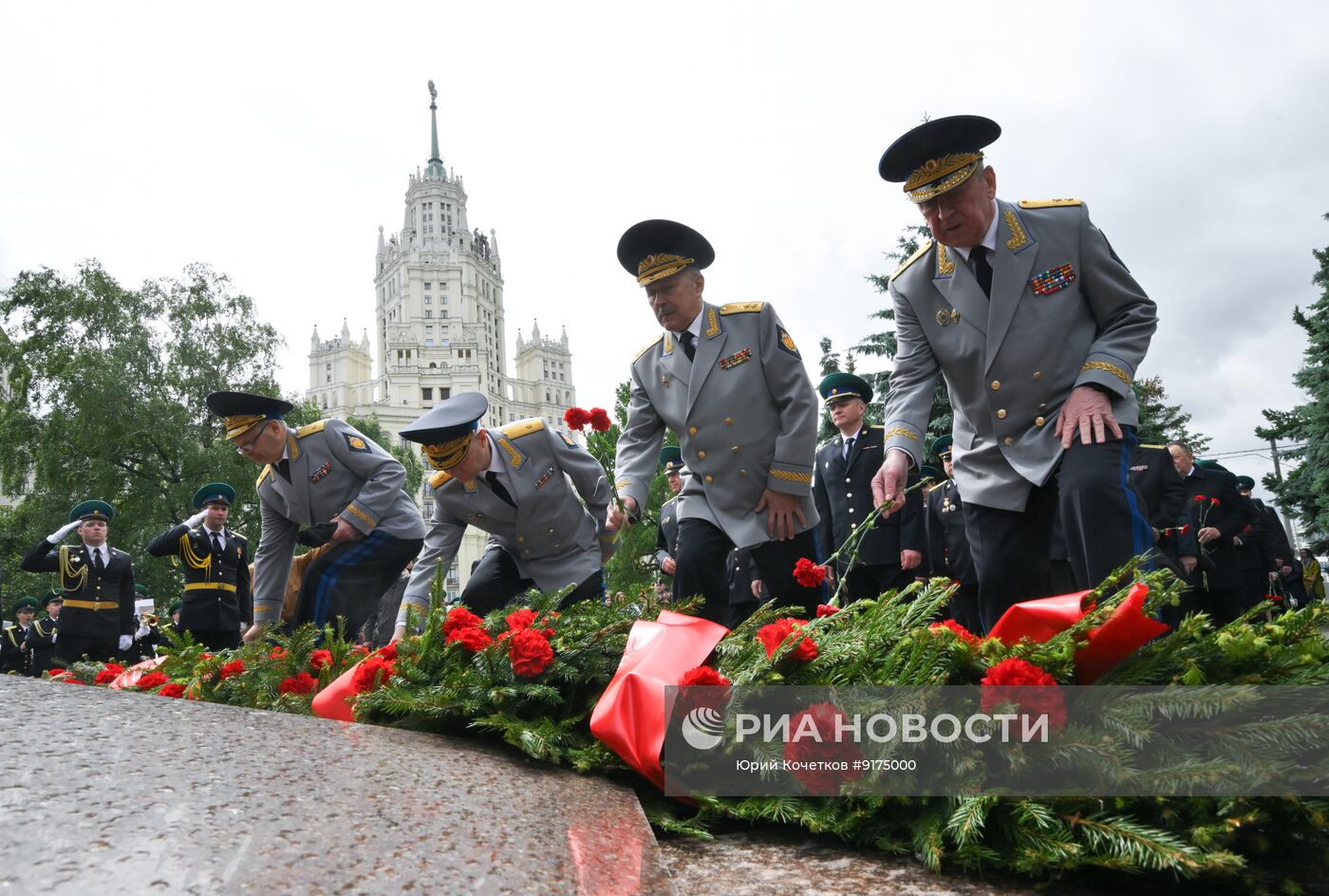 Празднование Дня пограничника в России 