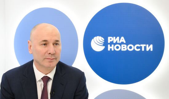 ПМЭФ-2026. Стенд РИА Новости и студия радио Sputnik 