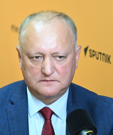 ПМЭФ-2026. Стенд РИА Новости и студия радио Sputnik 