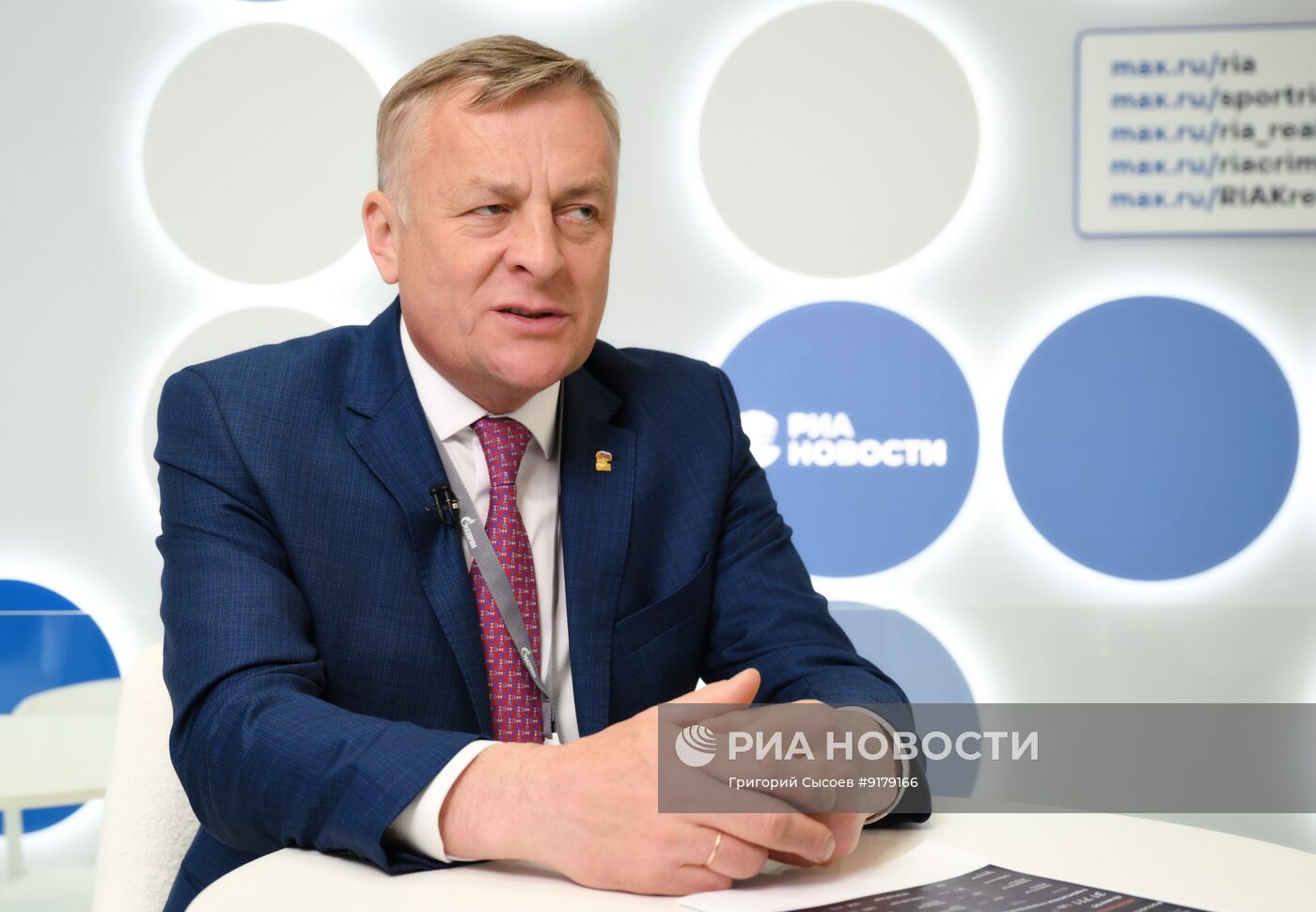 ПМЭФ-2026. Стенд РИА Новости и студия радио Sputnik