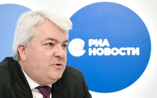 ПМЭФ-2026. Стенд РИА Новости и студия радио Sputnik 