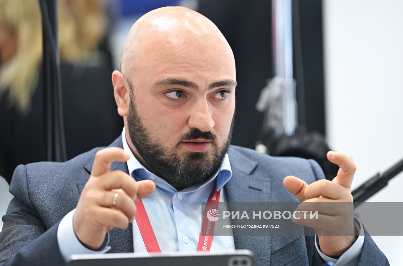 ПМЭФ-2026. Стенд РИА Новости и студия радио Sputnik