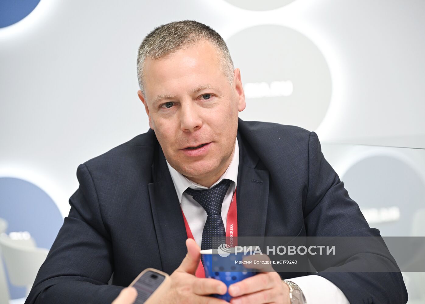 ПМЭФ-2026. Стенд РИА Новости и студия радио Sputnik 