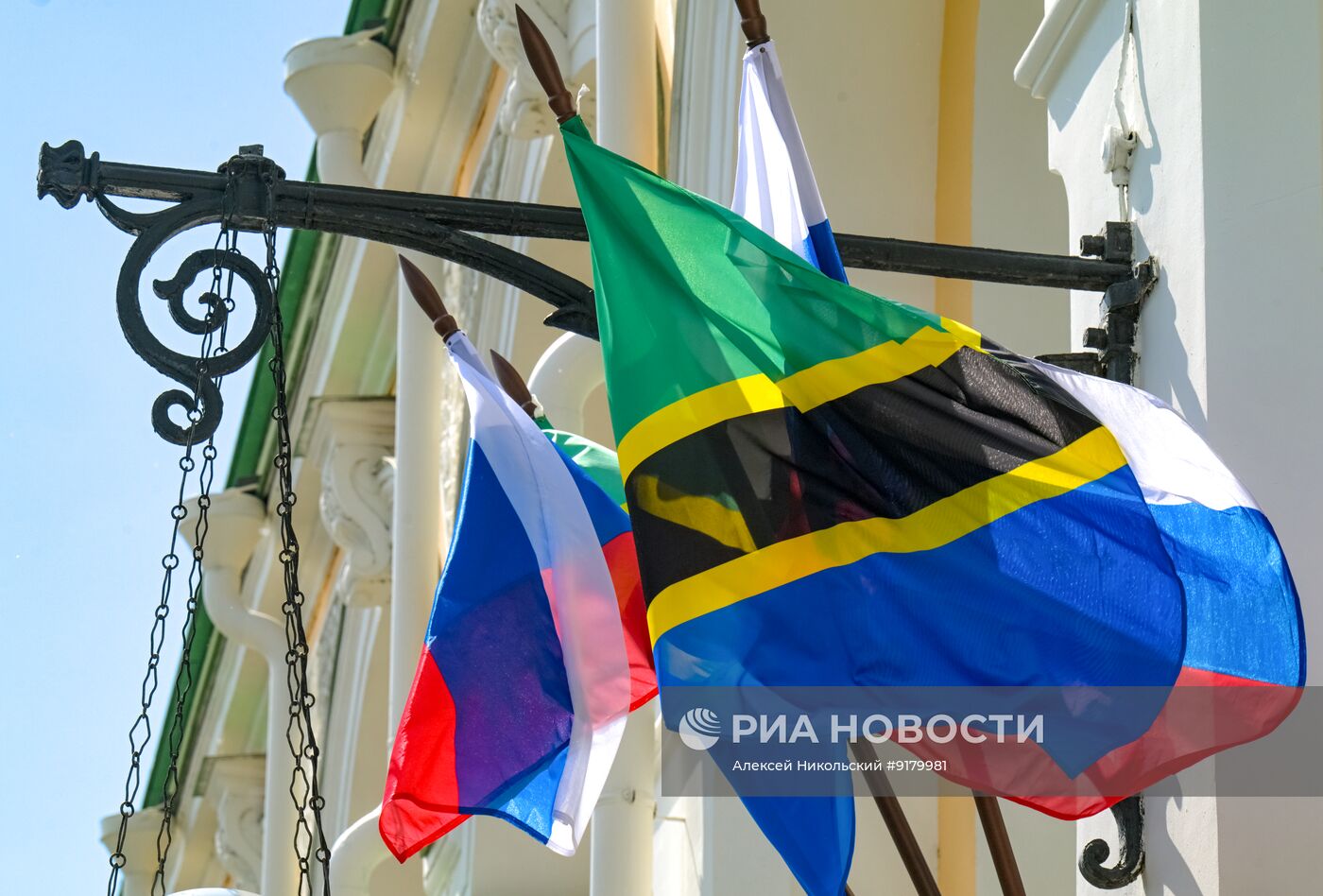 Встреча президента РФ Владимира Путина и президента Танзании Самии Сулуху Хассан
