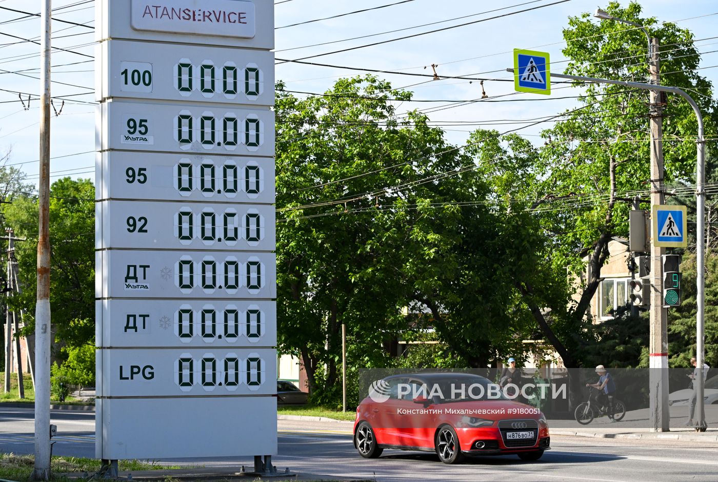 Обстановка на АЗС в Симферополе