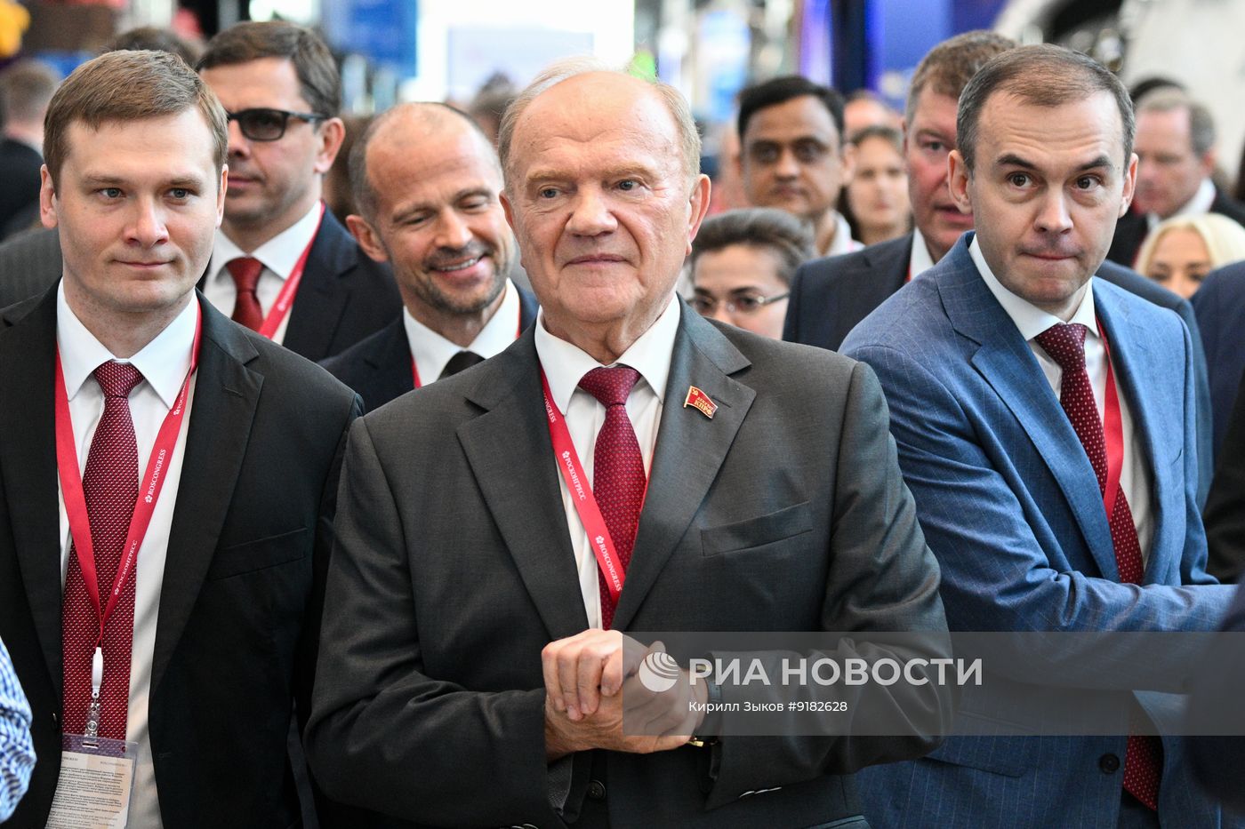 ПМЭФ-2026. Сбор гостей на пленарное заседание
