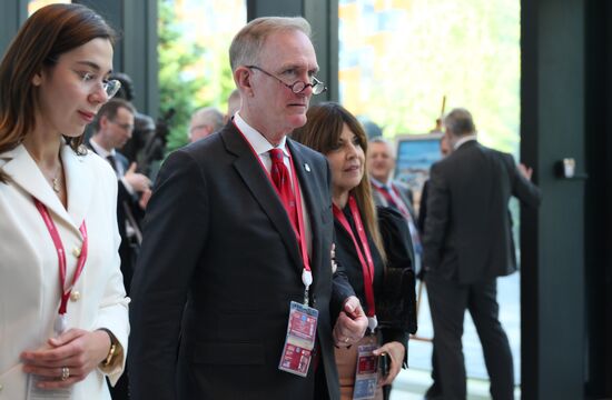 ПМЭФ-2026. Сбор гостей на пленарное заседание
