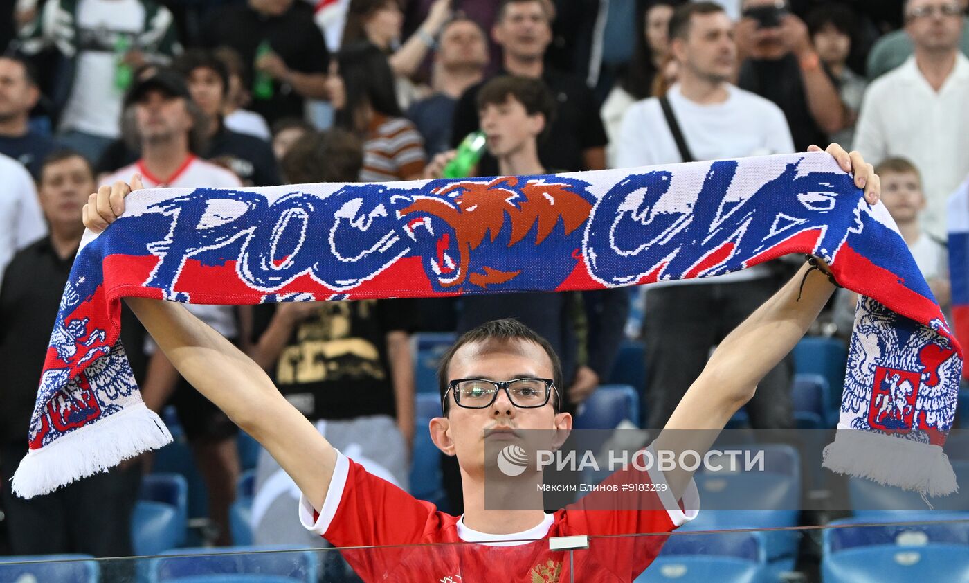 Футбол. Товарищеский матч. Россия – Буркина-Фасо