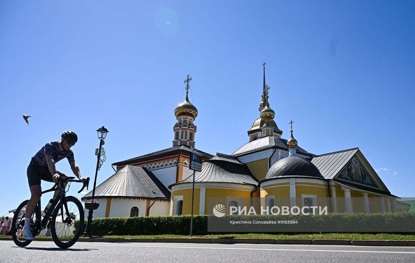 Велогонка "Россия" во Владимирской области