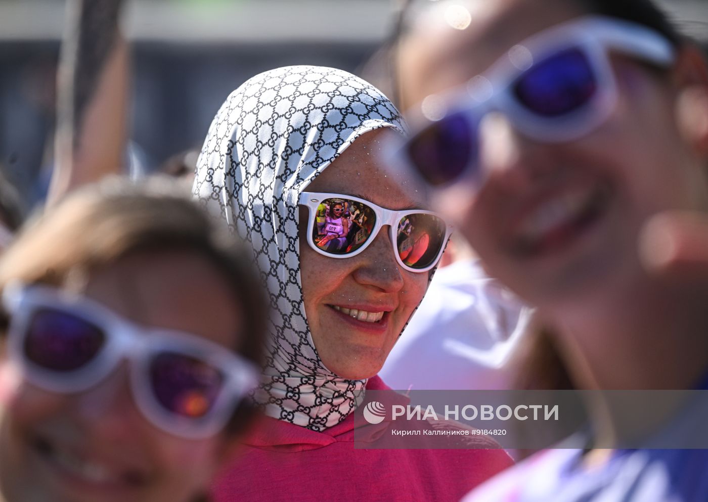 Красочный забег в Москве
