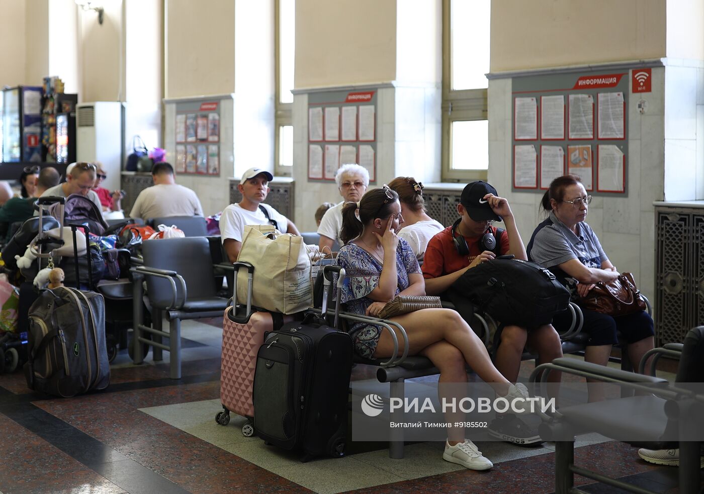 Обстановка на Ж/Д вокзале в Краснодаре