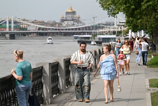 Летняя погода в Москве