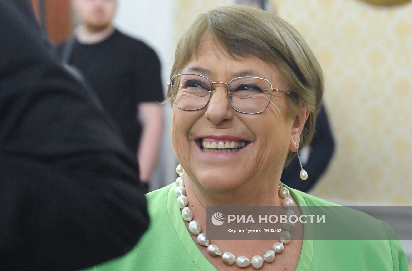 Встреча главы МИД РФ С. Лаврова с кандидатом на пост Генсекретаря ООН М. Бачелет