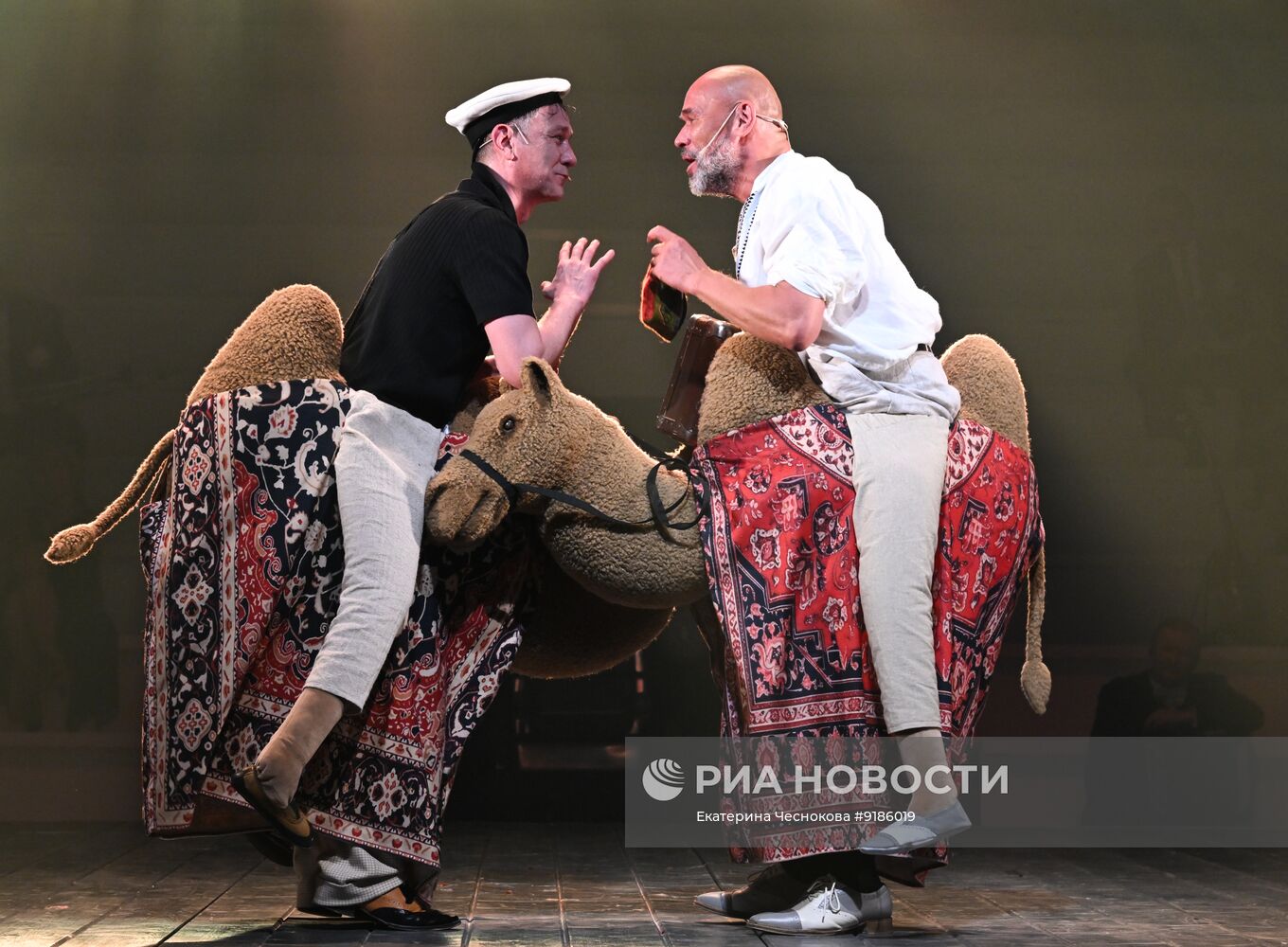 Спектакль "Великий комбинатор" в "Ленкоме Марка Захарова" 