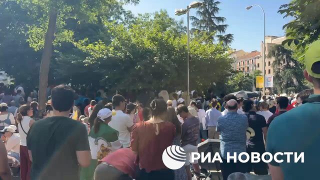 Более миллиона человек посетили мессу папы Римского в центре Мадрида