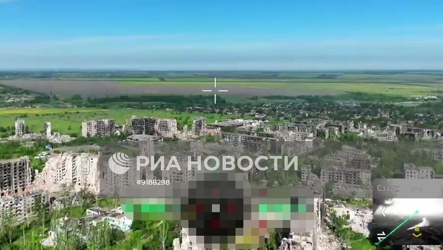 Российские войска взяли под контроль районы Константиновки