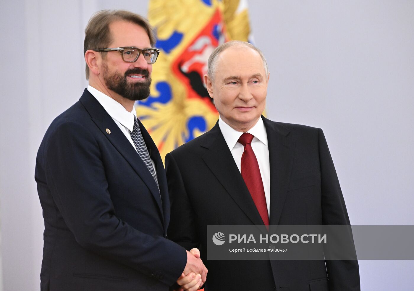 Вручение Госпремий РФ и медалей Героя Труда
