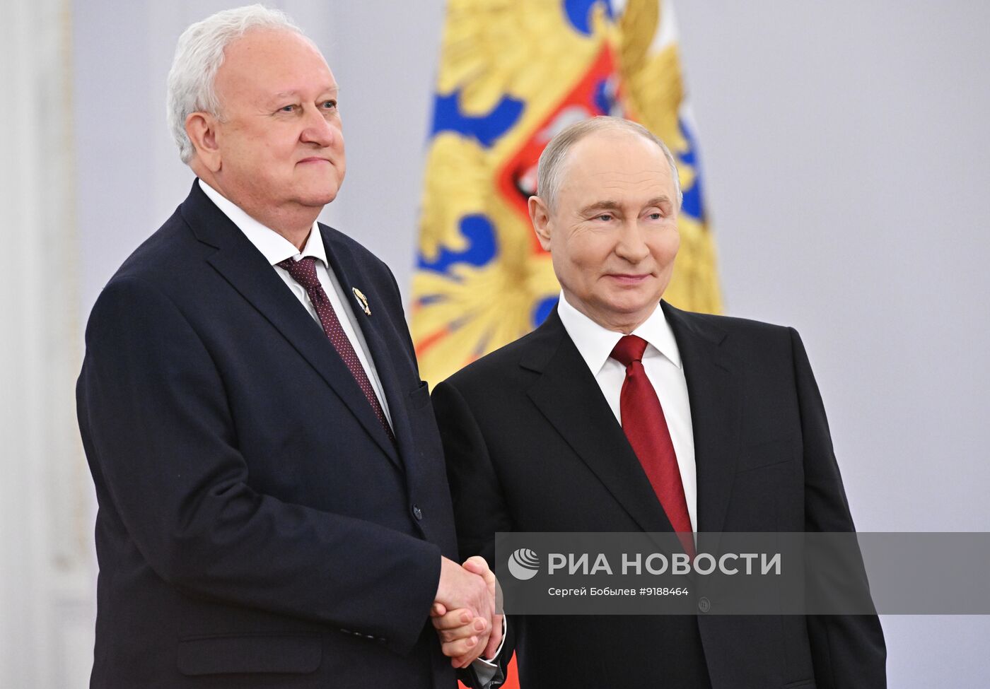 Вручение Госпремий РФ и медалей Героя Труда